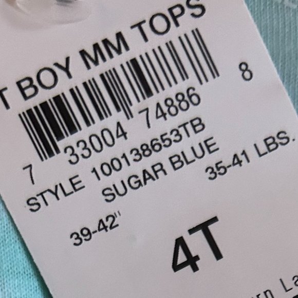 FIRST IMPRESSIONS TOP SUGAR BLUE - Picture 4 of 4